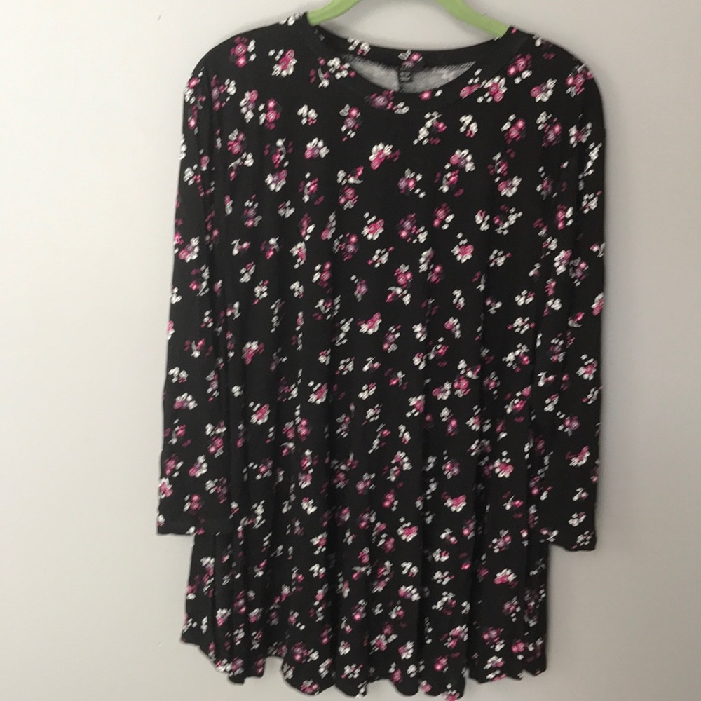 Lane Bryant 3/4 Sleeve Draped Top